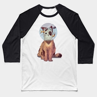 Cats like fish! Baseball T-Shirt